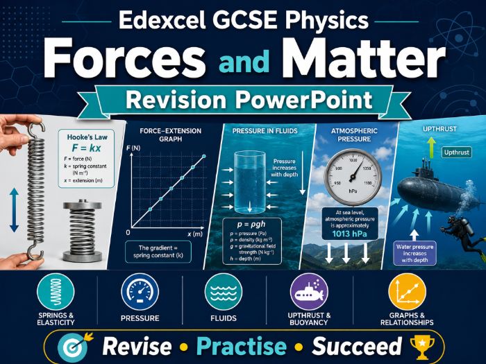 Edexcel GCSE Forces and Matter Revision PPT