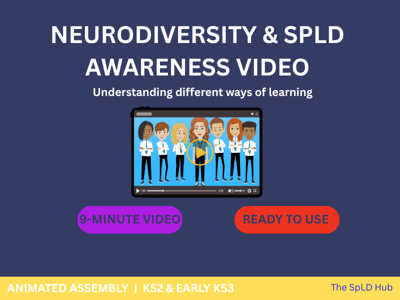 Neurodiversity Awareness Animated Video | KS2 KS3 | SEND / PSHE