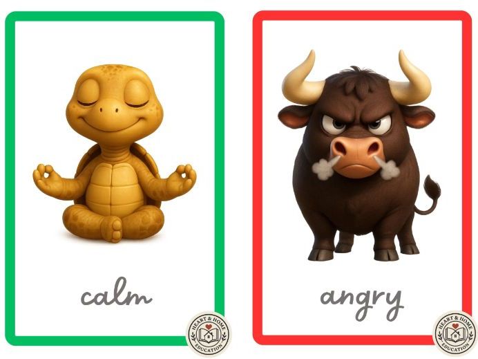 Emotion Cards for Kids – Feelings Identification & Emotional Check-In Tool | Zones of Regulation