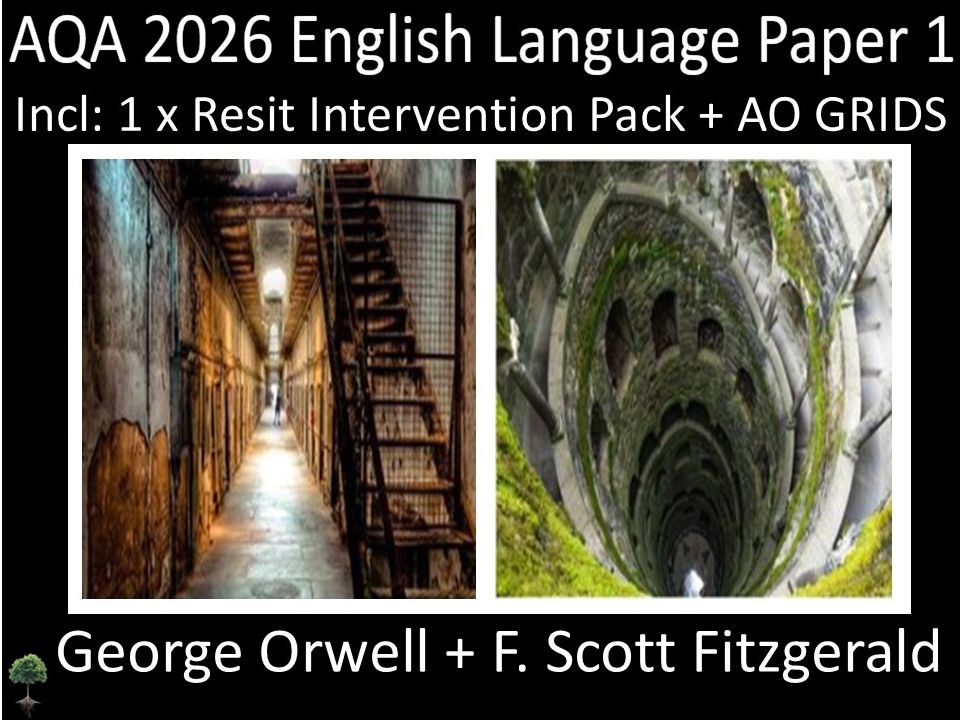 Two AQA 2026 English Language Paper 1 Mocks | Resit Intervention | AO GRIDS
