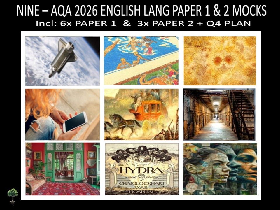 NINE - AQA PAPER 1 & 2 | 2026 FULL MOCKS | Q4 PLAN