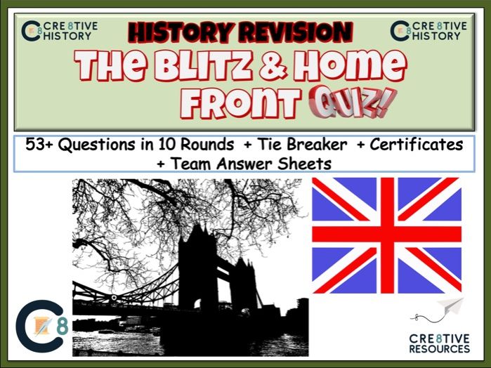 The Blitz and Home Front Revision Quiz