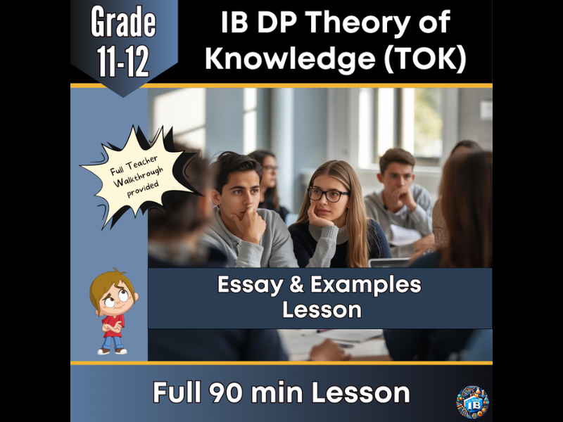 IB DP Theory of Knowledge (TOK): Real-World Examples Workshop – 2026