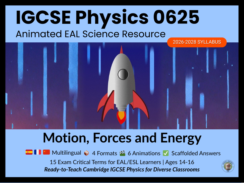 IGCSE Physics 0625 Motion, Forces & Energy
