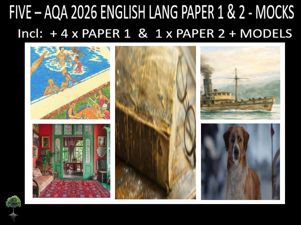 FIVE - AQA PAPER 1 & 2 | 2026 FULL MOCKS | MODELS