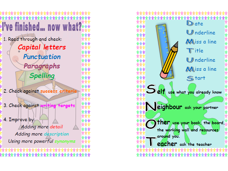 Ikea Tolsby frame inserts prompts reminders independence DUMTUMS writing checklist