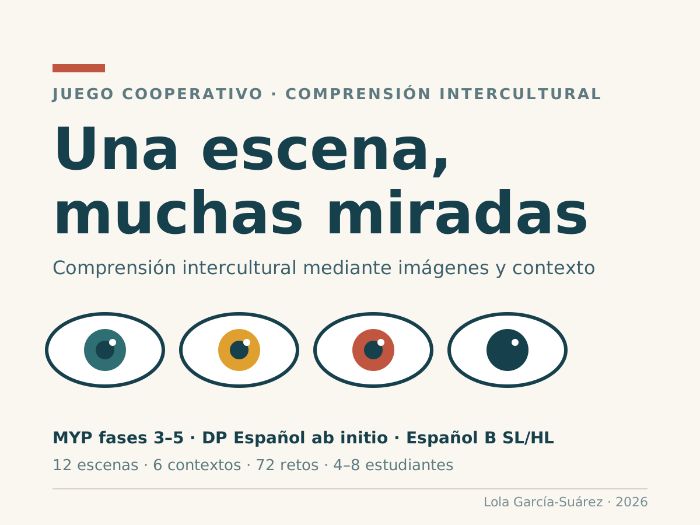Una escena, muchas miradas - Juego (IBMYP Fases 3-5; IBDP ab initio; IBDP B)