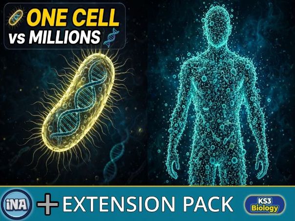 Multicellular and Unicellular Organisms - KS3 Biology Extension Pack
