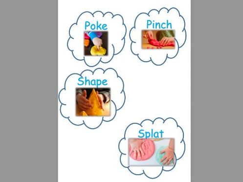 Playdough Action Words