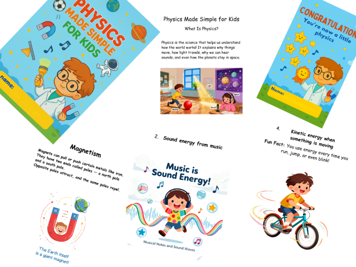 Physics Made Simple for Kids | Forces, Energy, Gravity & More | KS1 Science