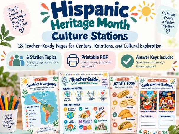 Hispanic Heritage Month Culture & Geography