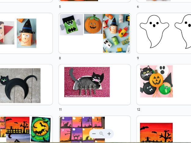 Halloween art activity suggestions