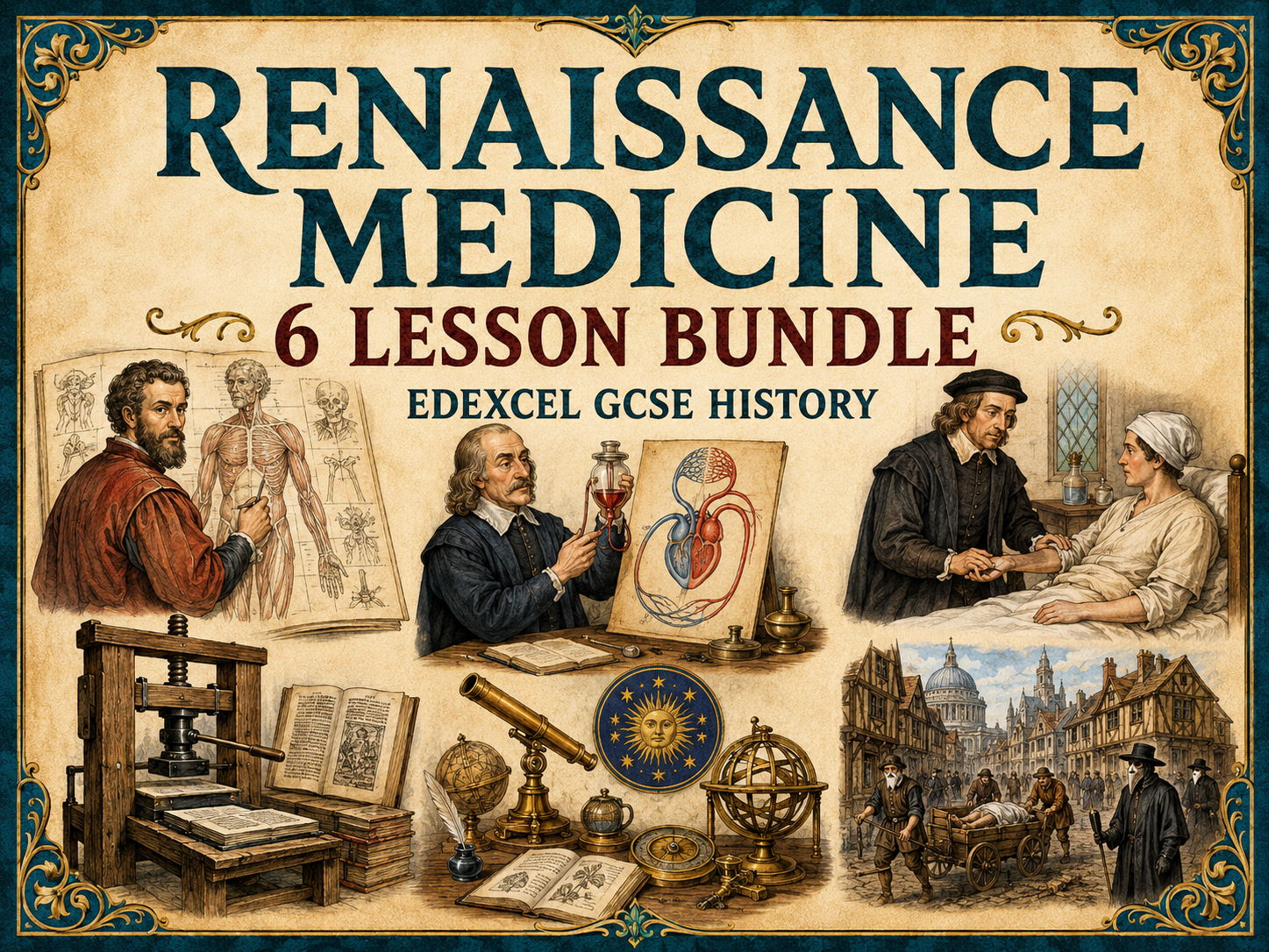 Renaissance Medicine Complete 6-Lesson Bundle | Edexcel GCSE Medicine Through Time