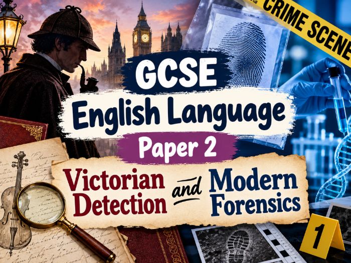 GCSE English Language Paper 2 - Victorian Detection and Modern Forensics