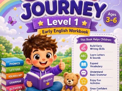 Alphabet & English Workbook | Glow Journey