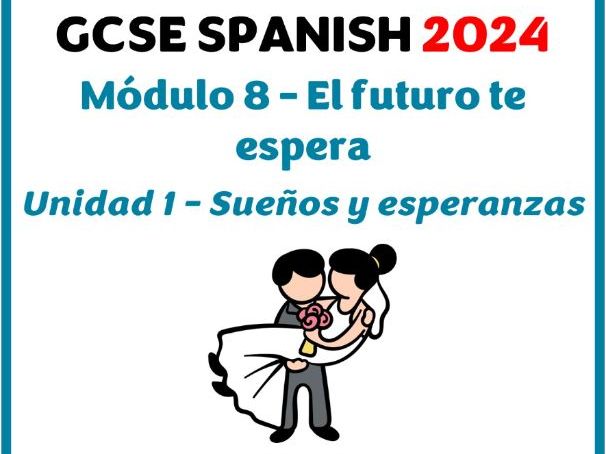 GCSE Spanish 2024 - Module 8 (El futuro te espera) - Unit 1 (Sueños y esperanzas)