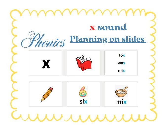 Phonics x sound Full Lesson
