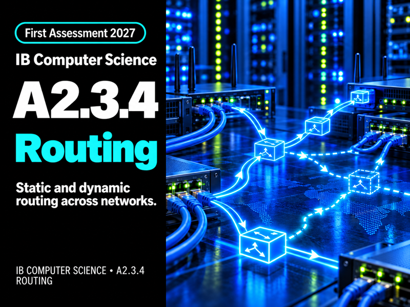 IB Computer Science A2.3.4: Routing