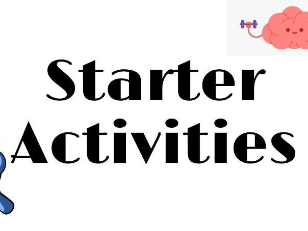 Starter Activities