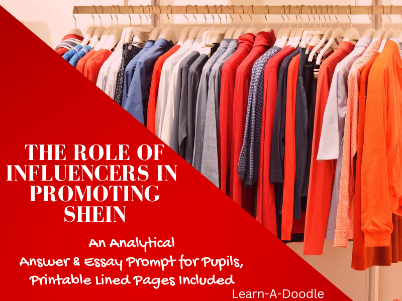 The Role of Influencers in Promoting SHEIN: An Analytical Answer & Essay Prompt