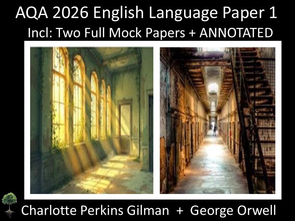Two AQA 2026 English Language Paper 1 Mocks | ANNOTATED