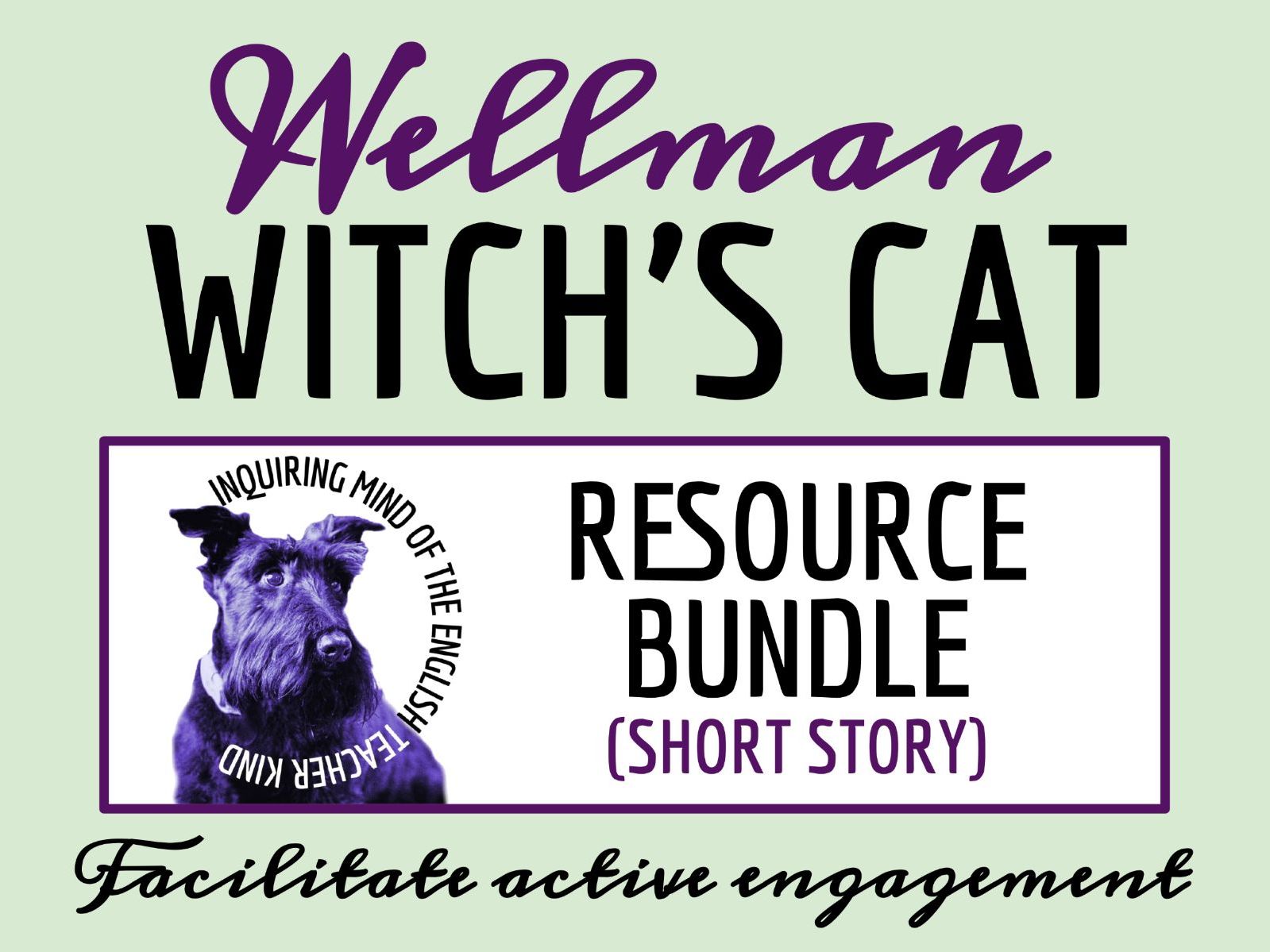 "The Witch's Cat" by Manly Wade Wellman Quiz and Worksheets | Halloween English Activities