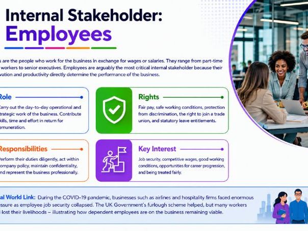 AS Business - 1.5.2 The relative importance and infuence of stakeholders on business activities