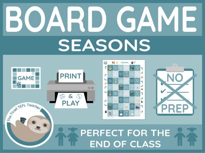 ESL Seasons Board Game