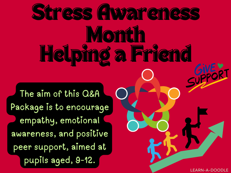 Q&A Package for April Stress Awareness Month: Helping a Friend Stress Less