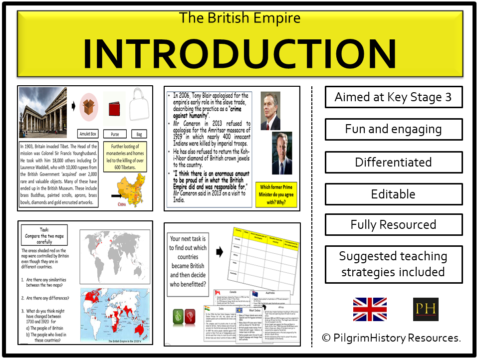 KS3 British Empire: Should we be proud or ashamed of the British Empire?