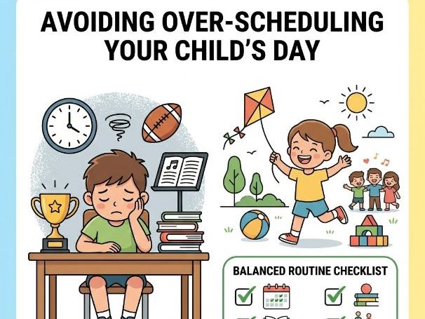 Avoiding Over-Scheduling Your Child’s Day: A Parent Reflection Guide