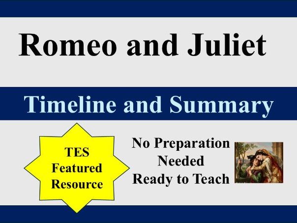 Romeo and Juliet: Summary and Timeline