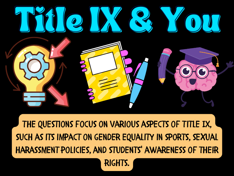 Title IX & You: A Tick-the-Box Reflection for Teens on Equal Rights in Education