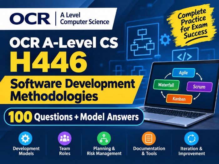 OCR A-Level CS H446 | Software Development Methodologies | 100 Questions + Model Answers