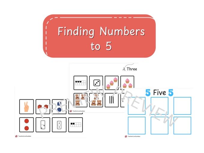 Finding Numbers to 5