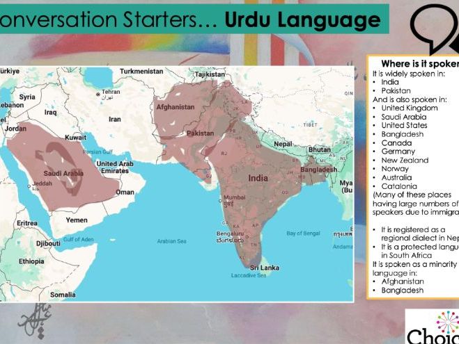 Fact Sheet – Urdu - Conversation Starters - Key Information