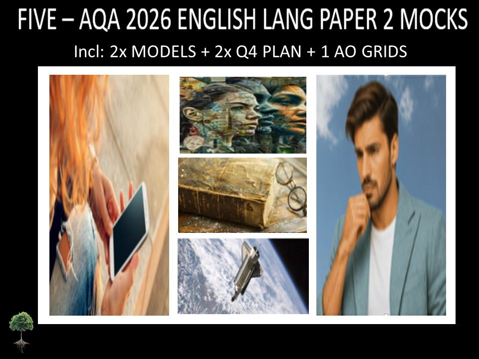 FIVE - AQA PAPER 2 | 2026 FULL MOCKS | MODELS | Q4 PLAN | AO GRIDS