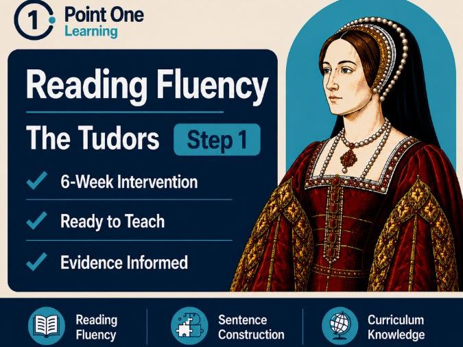 KS2 Reading Fluency Intervention | Tudors | Step 1