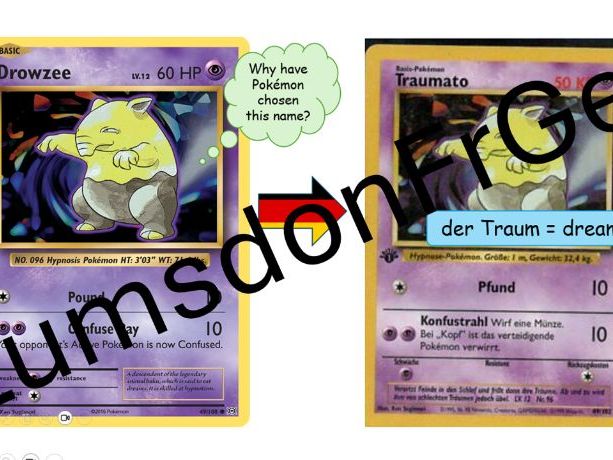 KS3 German Pokemon Lesson!