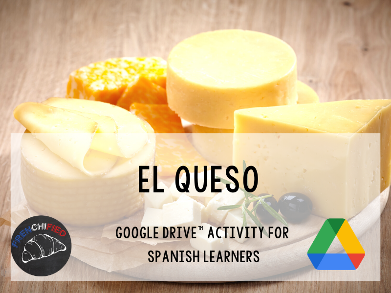 El queso reading for int. Spanish printable & Google drive