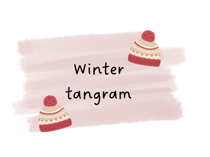Winter tangram