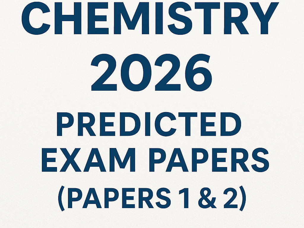 AQA GCSE Chemistry 2026: Predicted Topic Exam Papers (Papers 1 & 2) – Bundle with Mark Schemes
