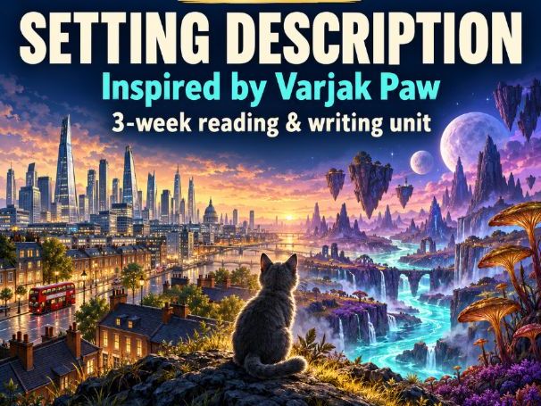 Varjak Paw Setting Description Unit | KS2 Reading and Writing | Alien Worlds