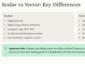 AS Level Physics 1.4 - Scalars and Vectors