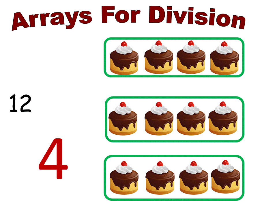 Arrays For Division Worksheet
