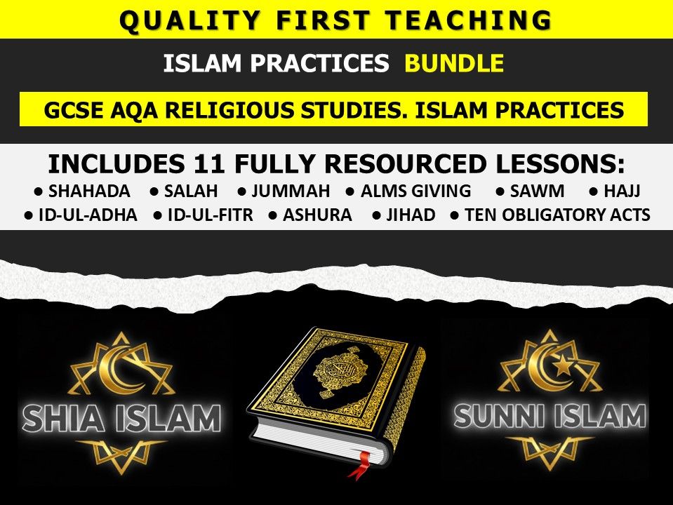 ISLAM PRACTICES AQA. 2026