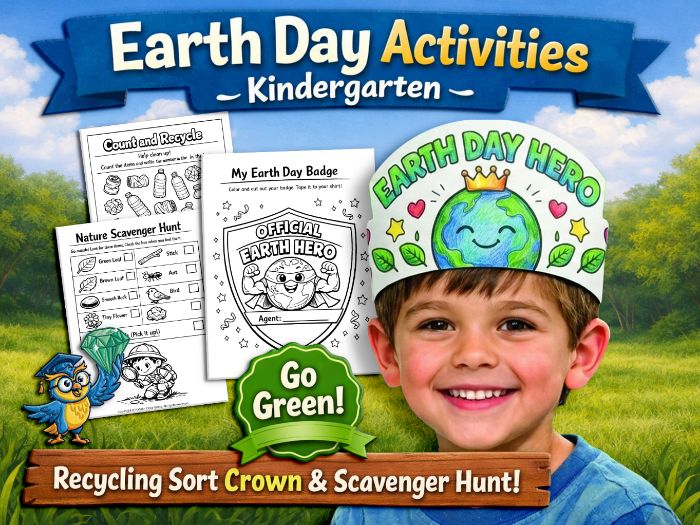Earth Day Activities & Crown Craft
