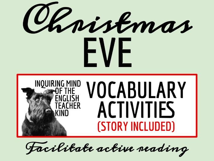 "Christmas Eve" by Guy de Maupassant Vocabulary Activities | Holiday Fiction