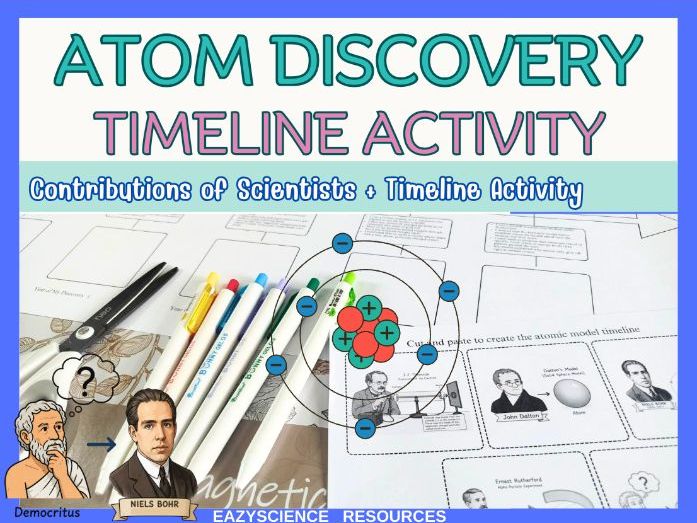 ATOM DISCOVERY TIMELINE ACTIVITY ( ATOM MODEL HISTORY ) Grades 7- 9
