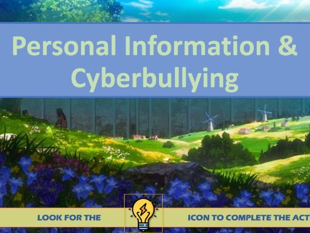 Personal Information and Cyberbullying Activity | Online Safety | KS1–KS2 / SEN